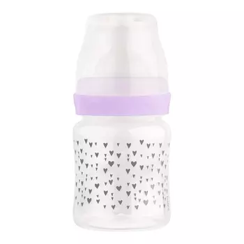 Бутылочка для кормления с соской молочной Классика, широкое горло, от 0 мес, 120 мл