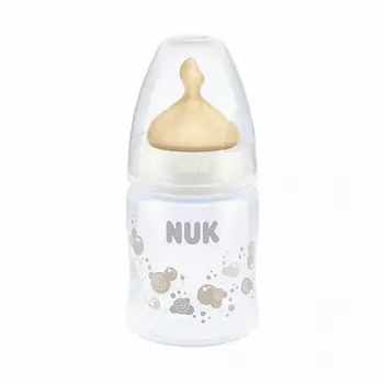 Бутылочка пластиковая First Choice Plus, 150 мл. с латексной соской, размер М, 1