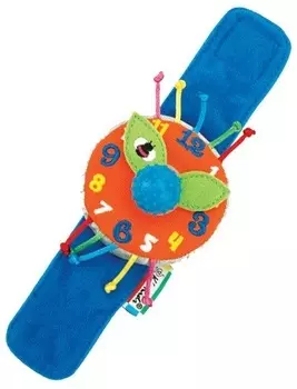 Часики мягкие наручные "Мои первые часы"