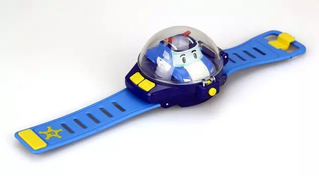 Poli Robocar. Часы Робокар Поли с мини-машинкой на дистанционном управлении