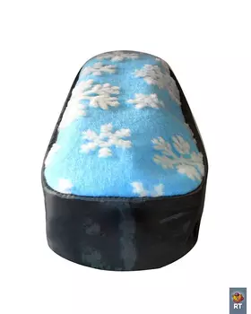 Чехол меховой для снегокатов любых моделей - R-Toys, снежинки