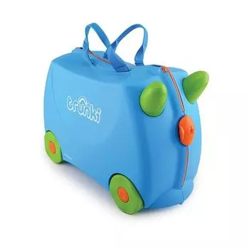 Чемодан на колесиках Trunki, голубой