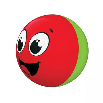 Cмайлик веселый, красный