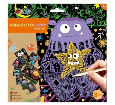 Цветная гравюра - Монстры