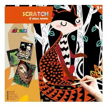 Цветная гравюра - Волшебные животные