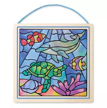 Цветное стекло - подводные фантазии