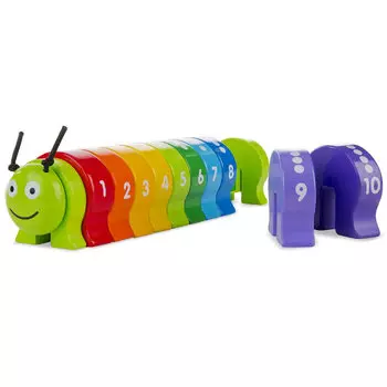 Деревянная гусеница-счеты