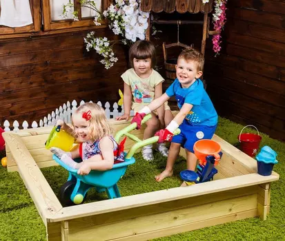 Деревянная песочница – Синдбад