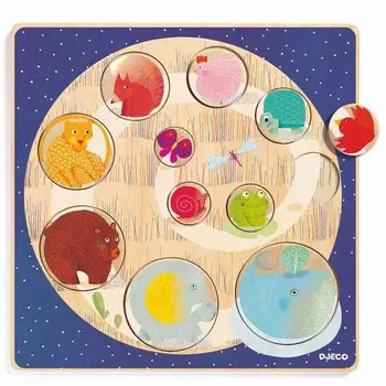 Деревянная рамка-вкладыш - Запомни размер