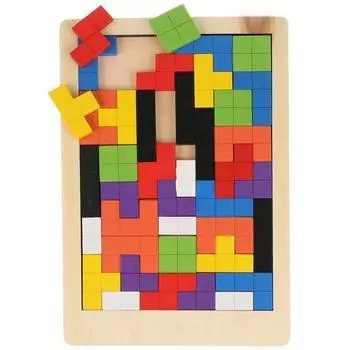 Деревянные вкладыши – Тетрис