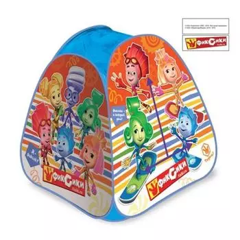 Детская игровая палатка - Фиксики, в сумке