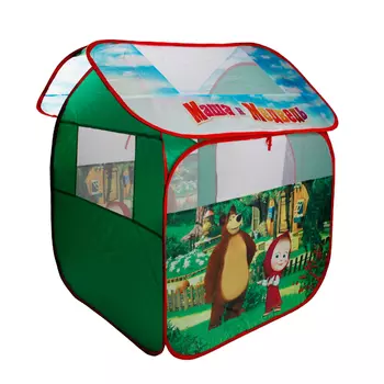 Детская игровая палатка Маша и медведь, в сумке