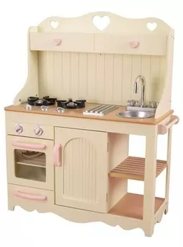 Детская игрушечная кухня из дерева - Прерия