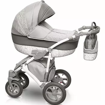 Детская коляска Camarelo Figaro 2 в 1, серая