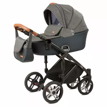 Детская коляска Nuovita Carro Sport 2 в 1, Nero/Черный