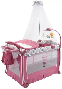 Детская кровать-манеж Nuovita Fortezza, цвет - Mauve / Сиреневый