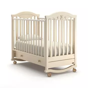 Детская кровать Nuovita Lusso dondolo, цвет - Avorio/Слоновая кость