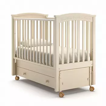 Детская кровать - Nuovita Perla solo swing продольный, Avorio/Слоновая кость