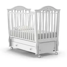 Детская кровать Nuovita Sorriso swing поперечный, цвет - Bianco/Белый