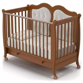 Детская кроватка – Nuovita Affetto. Noce scuro/Темный орех