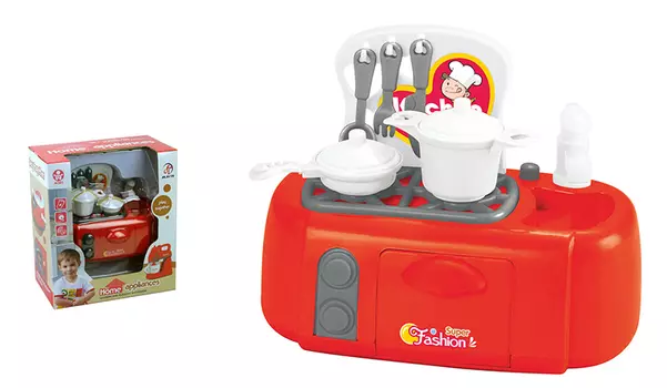Детская мини плита – Помогаю маме, свет и звук