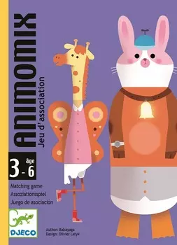 Детская настольная карточная игра Анимомикс