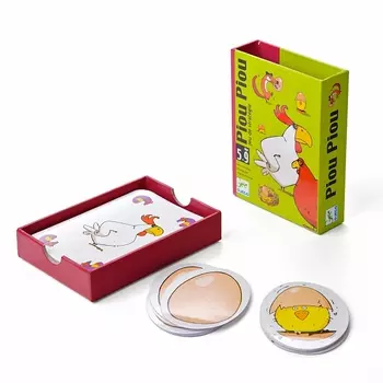 Детская настольная карточная игра Чик-чирик