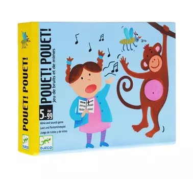 Детская настольная карточная игра – Пантомима