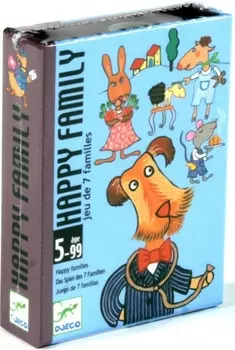 Детская настольная карточная игра - Счастливая семейка