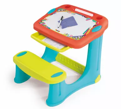 Детская парта с ящиком под столешницей