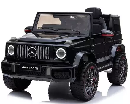 Детский электромобиль Barty Mercedes-Benz AMG G63 ВВН-0002, черный глянец