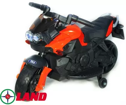 Детский электромотобайк ToyLand Moto JC 918 красного цвета