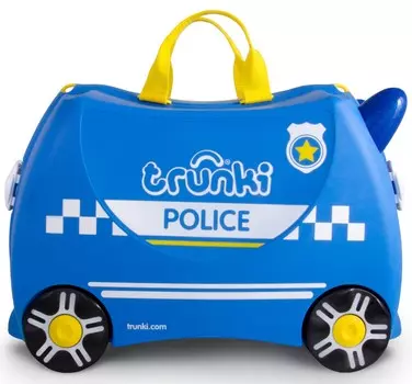Детский чемодан на колесиках – Полицейская машина Перси