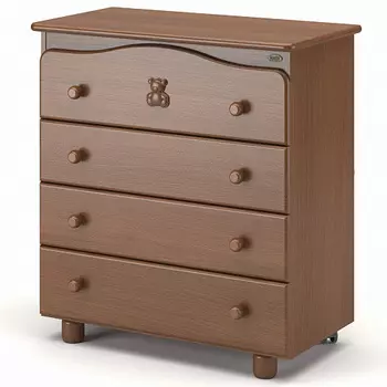 Детский комод – Nuovita Fasto. Noce scuro/Темный орех