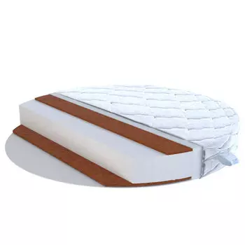 Детский круглый матрас Nuovita Robusto 75 х 75 х 13 см