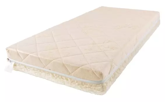 Детский матрас класса Люкс BabySleep BioForm Cotton, размер 120 х 60 см.