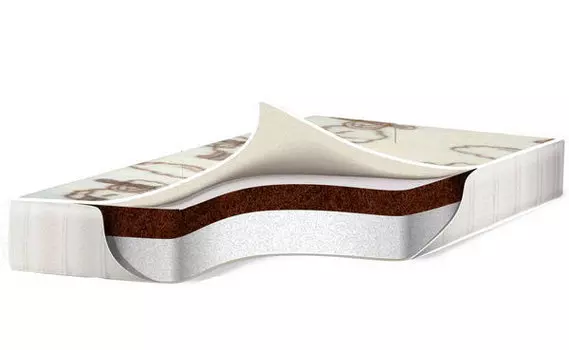 Детский матрас премиум класса BabySleep Amarena Cotton, размер 120 х 60 см.