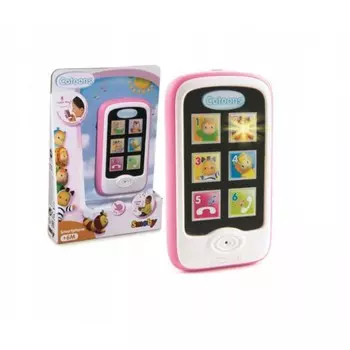 Детский мобильный телефон, свет, звук