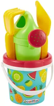Детский набор для песочницы - Фрукты ведерко с аксессуарами