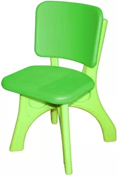 Детский пластиковый стул Дейзи, зеленый