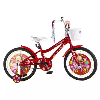 Детский велосипед Маша и Медведь, колеса 18"