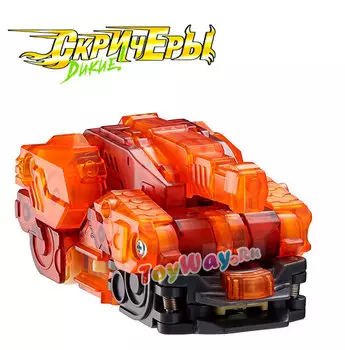 Дикие Скричеры. Машинка-трансформер – Спайкстрип, линейка 2