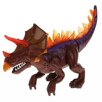 Динозавр, свет + звук