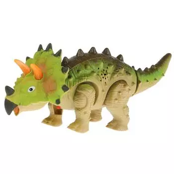 Динозавр, свет + звук