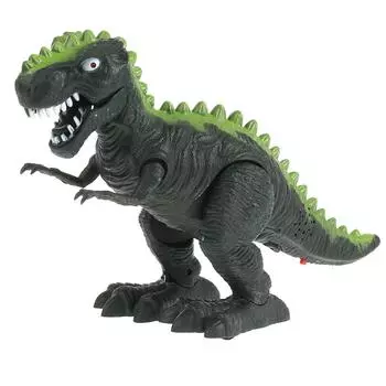 Динозавр, свет + звук