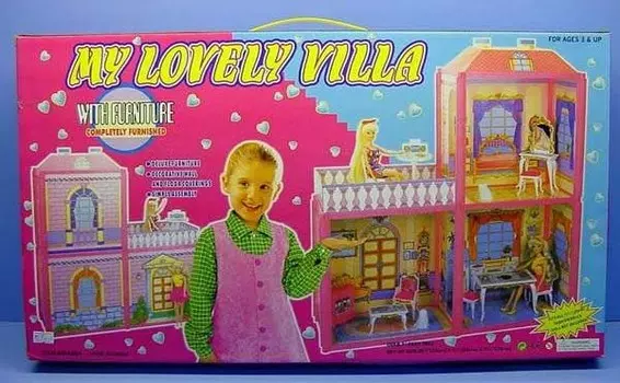 Дом для кукол с аксессуарами - My lovely villa