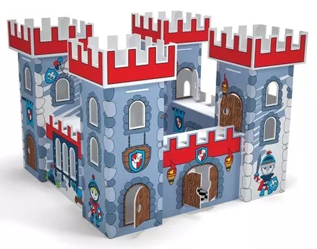 Домик игровой для раскрашивания - Рыцарская Крепость