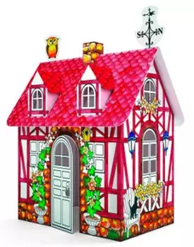 Домик игровой для раскрашивания - Загородный Дом/Country house