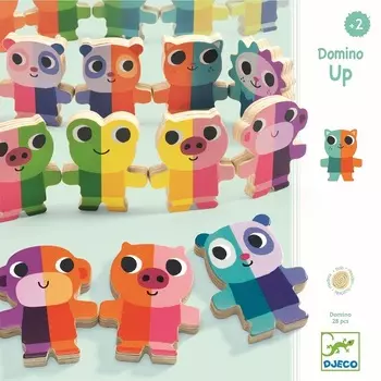Домино вертикальное, 28 элементов