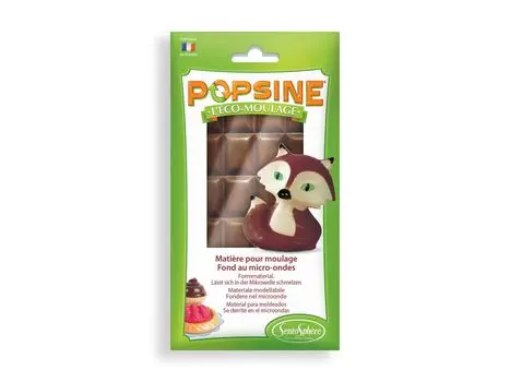 Дополнительный набор для творчества - Popsine, черный шоколад 110 г